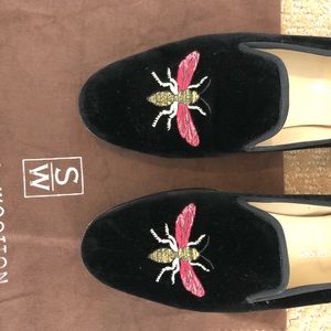 Stubbs & Wootton Black Velvet Bees (Size 10)